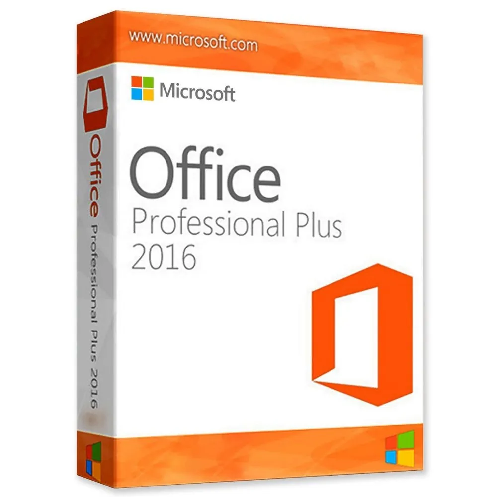 Microsoft Office 2016 Pro plus, For Windows