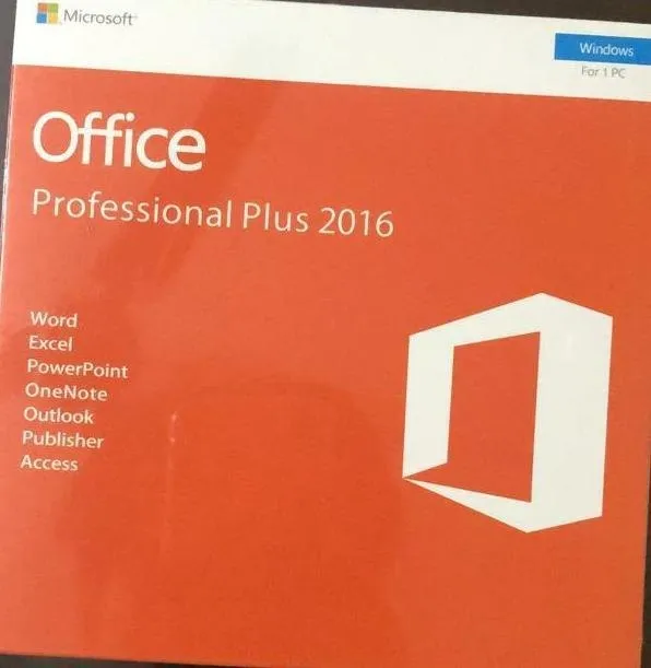 Microsoft Office 2016 Pro plus